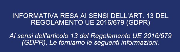 informativa privacy